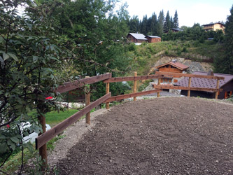 Espace Création Nature pose de clôtures en Haute-Savoie 74 Grand Massif Arâches