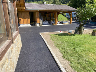 Espace Création Nature pose de pavés en Haute-Savoie 74