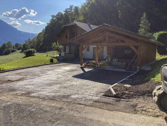 Espace Création Nature pose de pavés en Haute-Savoie 74