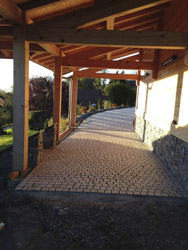 Espace Création Nature pose de pavés en Haute-Savoie 74