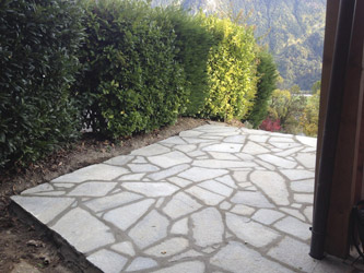 Espace Création Nature terrasse en bois en Haute-Savoie 74