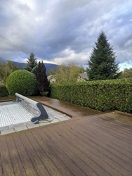 Espace Création Nature terrasse en bois en Haute-Savoie 74