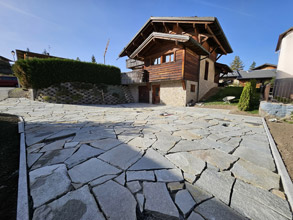 Espace Création Nature pose de pavés en Haute-Savoie 74