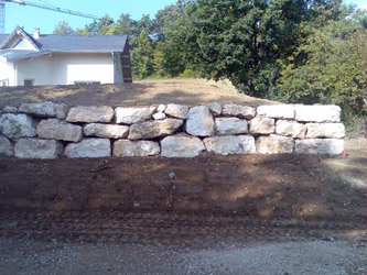 Espace Création Nature enrochement en Haute-Savoie 74 Grand Massif Arâches